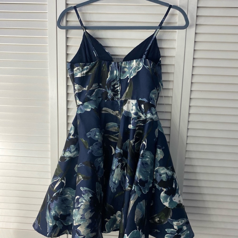 Mini floral dress